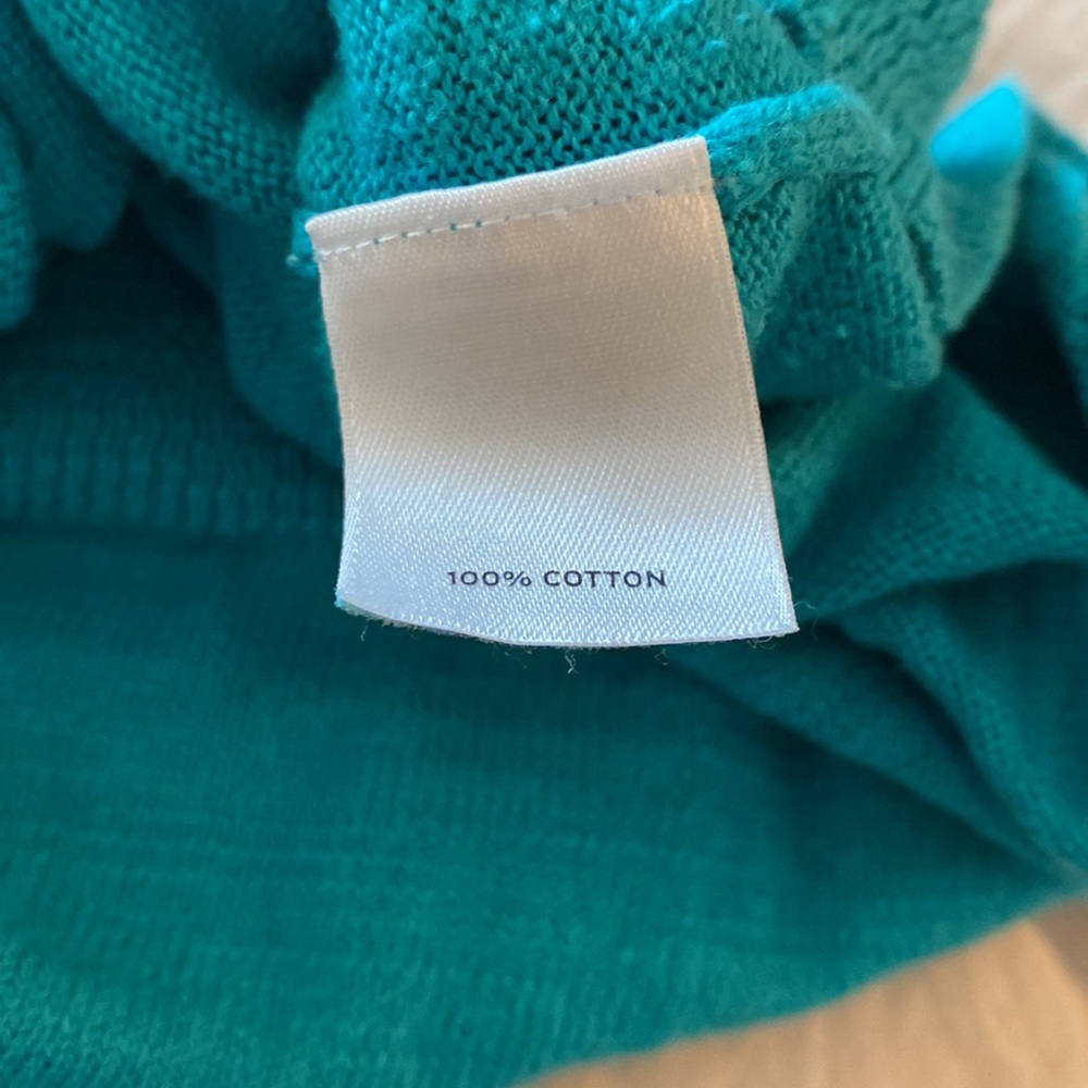 Two Caslon Short Sleeve 100% Cotton Cardigans - Picture 5 of 5